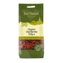 Just Natural, Organic Goji Berries, 125g
